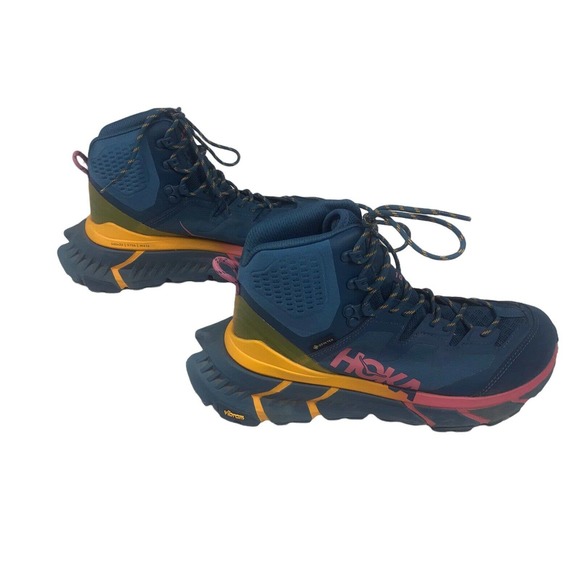 Hoka One One Tennine Hike GTX GORE-TEX Hiking Boots Moroccan Blue size 8 - Picture 8 of 11